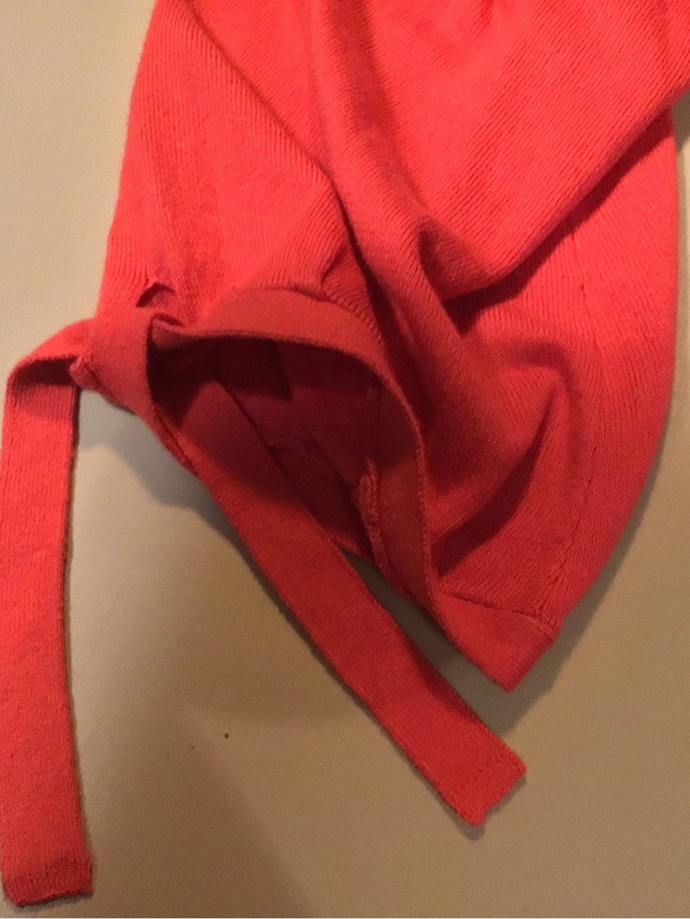 Banana Republic Scoop Neck Tee in Coral Red - Picture 4 of 14